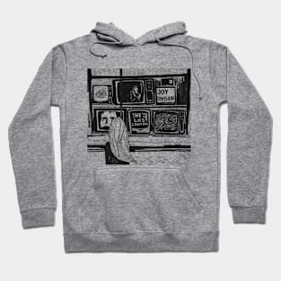 Girls Watch the TV Hoodie